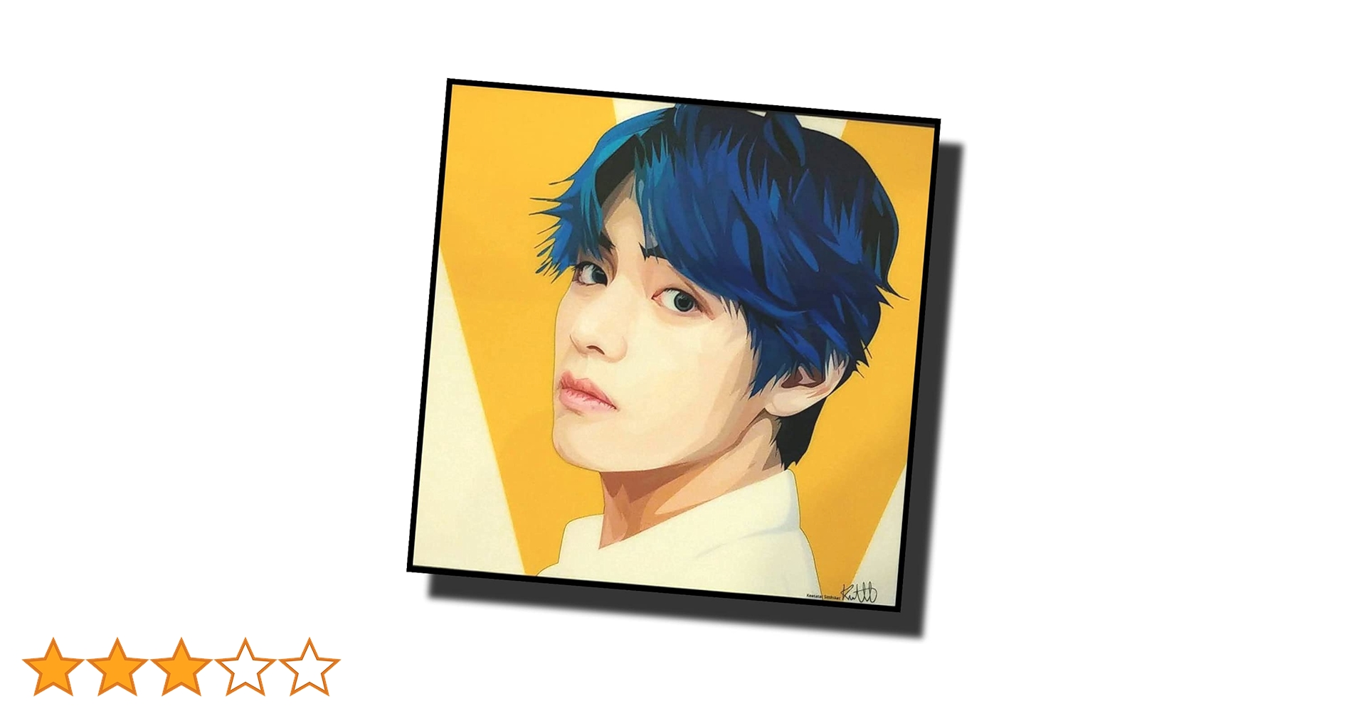 防弾少年団(BTS) - BTS テテ　パネル　額縁　A3 防弾少年団(BTS) - BTS テテ 額縁 パネル A3 防弾少年団(BTS