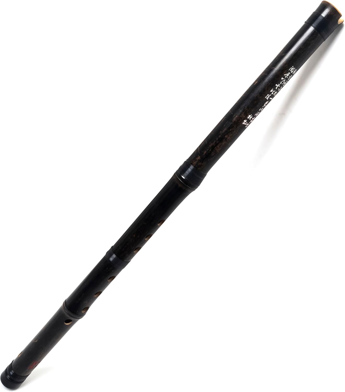 Shakuhachi 54cm Vertical Flute G Key Shakuhachi 6 Holes Bamboo Flute Woodwind Instrument Bamboo Flute for Beginners