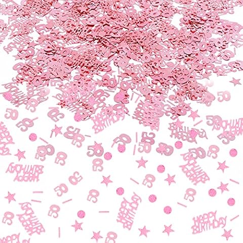 Confeti de feliz cumpleaños número 50 (700 piezas) Cover