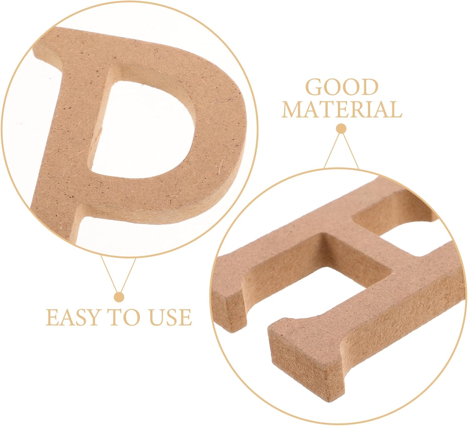 1set Wooden Letter Ornaments Set Full Alphabet Decorative Wall Letters Home Decor DIY Craft Photography Props