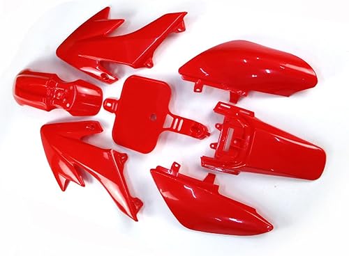 Miniatura 2 de TC-Motor Kit de carenado de guardabarros de plástico rojo para Honda XR50 CRF50 chino 50cc 90cc 110cc 125cc 140cc 150cc 160cc Dirt Pit Bike