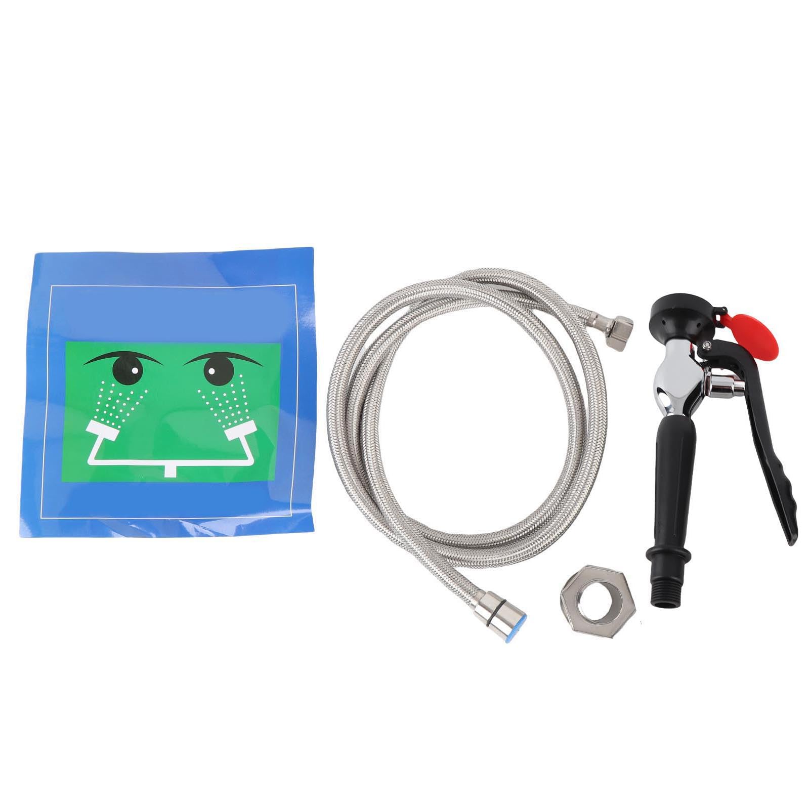 Cocoarm Certificado de Emergencia Tabletop de la Superficie de la Boca Individual Ojos Fuertes de Material para Laboratorios, Dispositivos de Primera Ayuda Fácil de Usar