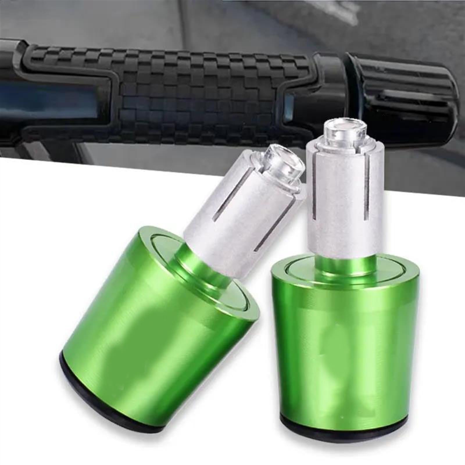 Moto Per K&awasaki Per Ninja 250 300 400 650 2010-2019 CNC Manubrio Manopole Cap End Maniglia Spine Cap Accessori Accessori
