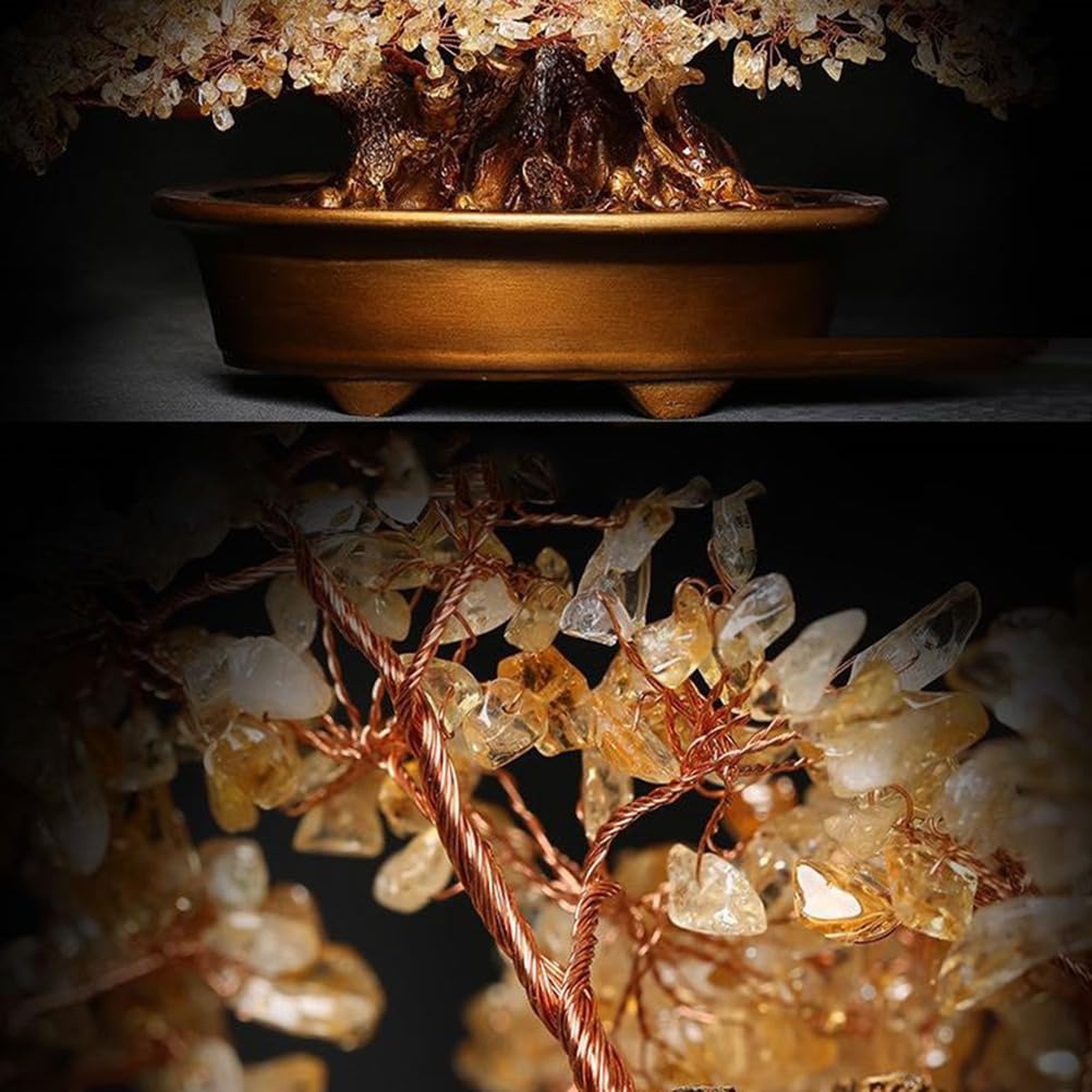 Czakra Kryształowe drzewko pieniędzy Uzdrowienie Reiki Kryształowy kamień szlachetny Bonsai Feng Shui Ozdoba na boże narodzenie w domu Wystrój Bogactwo Powodzenia Prezent dla,Purple
