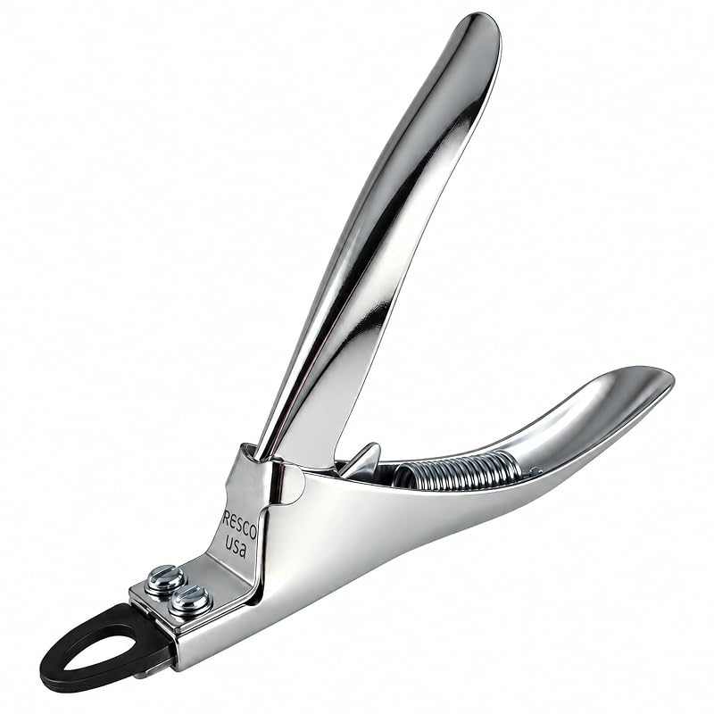 Cortador de Unhas para Gatos Resco Tiny Tiny Chrome com Lâmina Guilhotina, 1 unidade