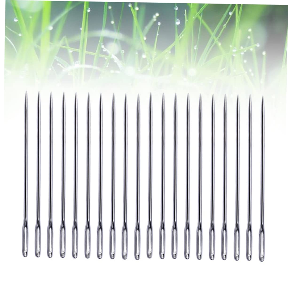 SHINEOFI 100 Piezas Aguja De Coser Mano Agujas De Punto De Cruz De Acero Para Manualidades Coser Tejidos Enhebrar Facilidad