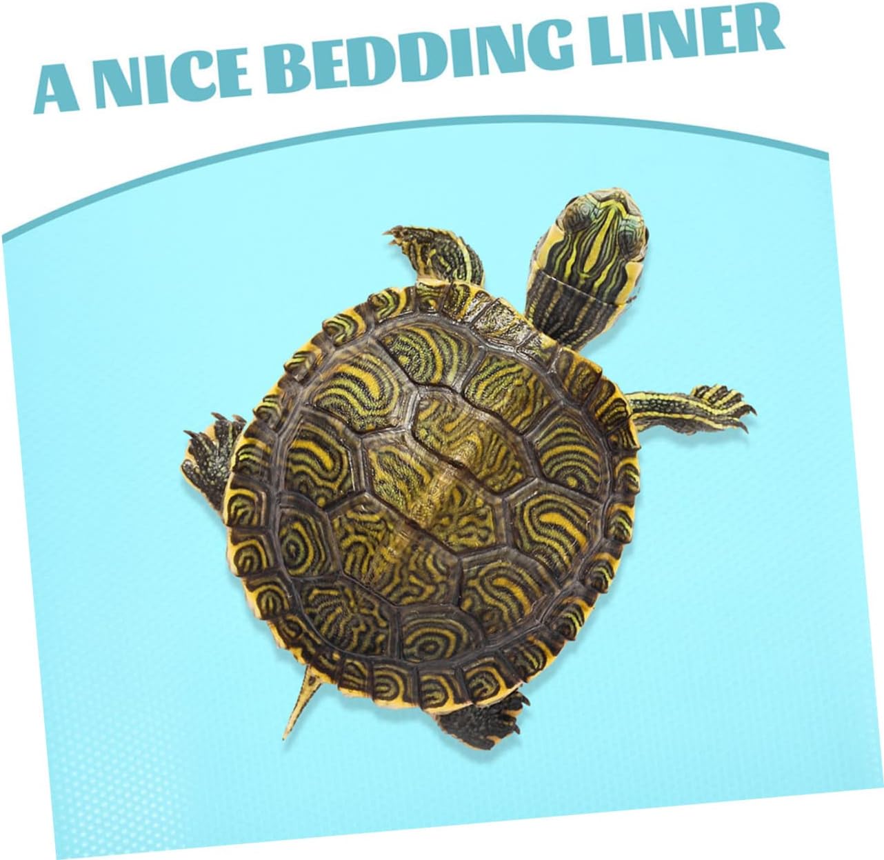 balacoo 2pcs Reptile Carpet Bearded Dragon Substrate Easy Clean Mat for Tortoise Bedding