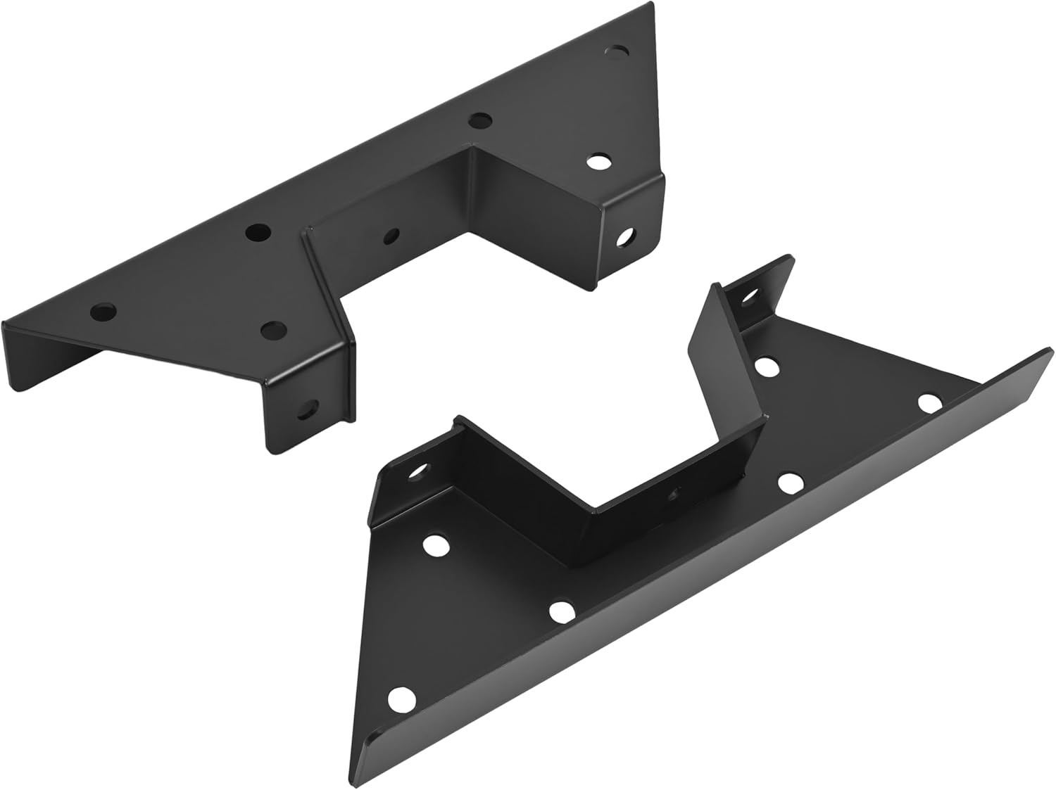 Rear C Notch Kit Compatible with 1973-1987 Chevy & GMC C10 C20 C30 R20 R30 C2500 C3500 R2500 R3500 Bolt-on Square Body Powder Coated (Black)