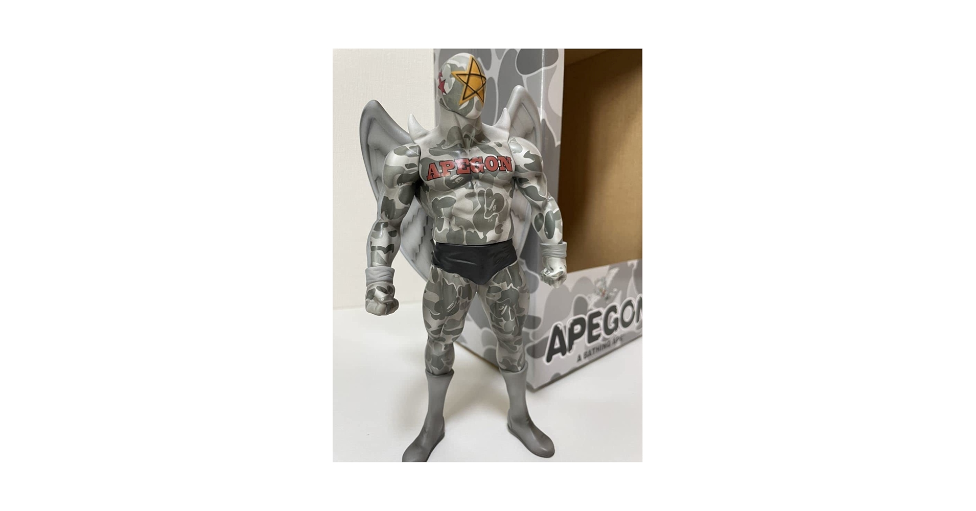 キン肉マン　A BATHING APE APEGON エイプゴン　フィギュア Amazon.co.jp: キン肉マン CCP フィギュア限定 エイプゴン