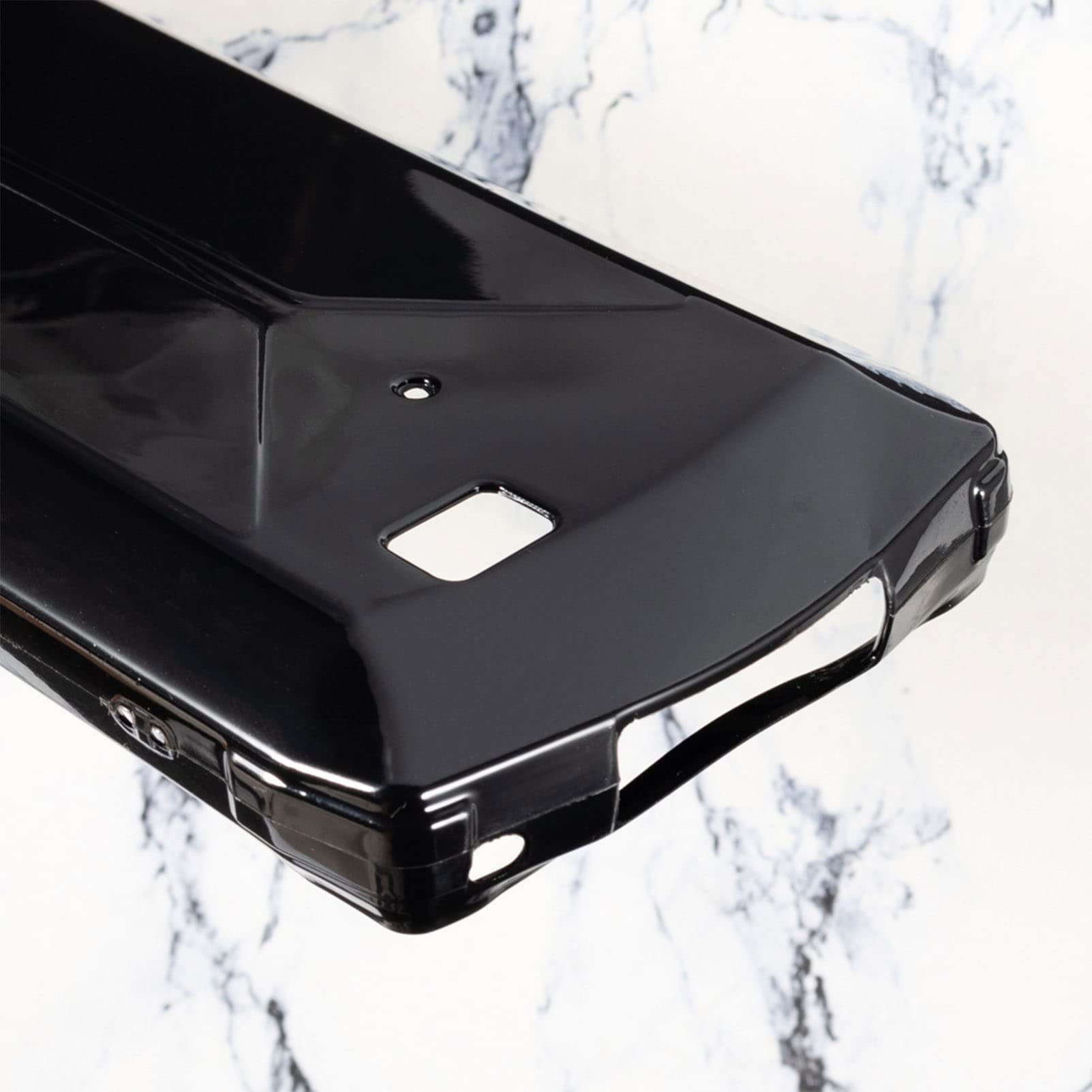 DQG Custodia In Silicone Morbidissimo Per Cubot Note 9 - Cover TPU Ultrasottile Antiurto, Colore Nero - 3