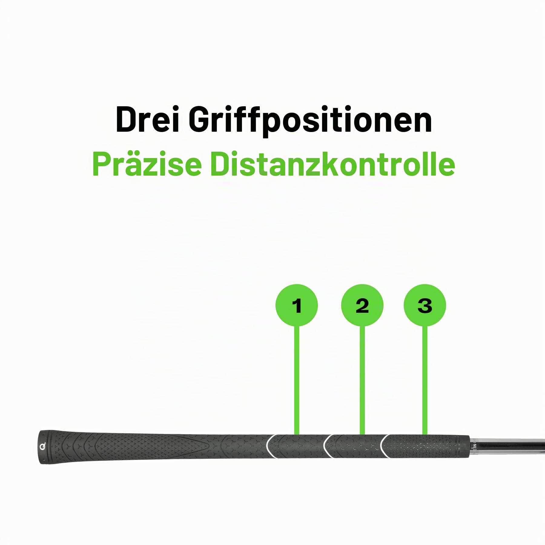 Q Gen 2 verstellbarer Golfschläger (Stahlschaft) – langlebiger 2-teiliger Reiseschaft – 8 Einstellungen von 4° Putter bis 60° Lob Wedge – Herren & Damen