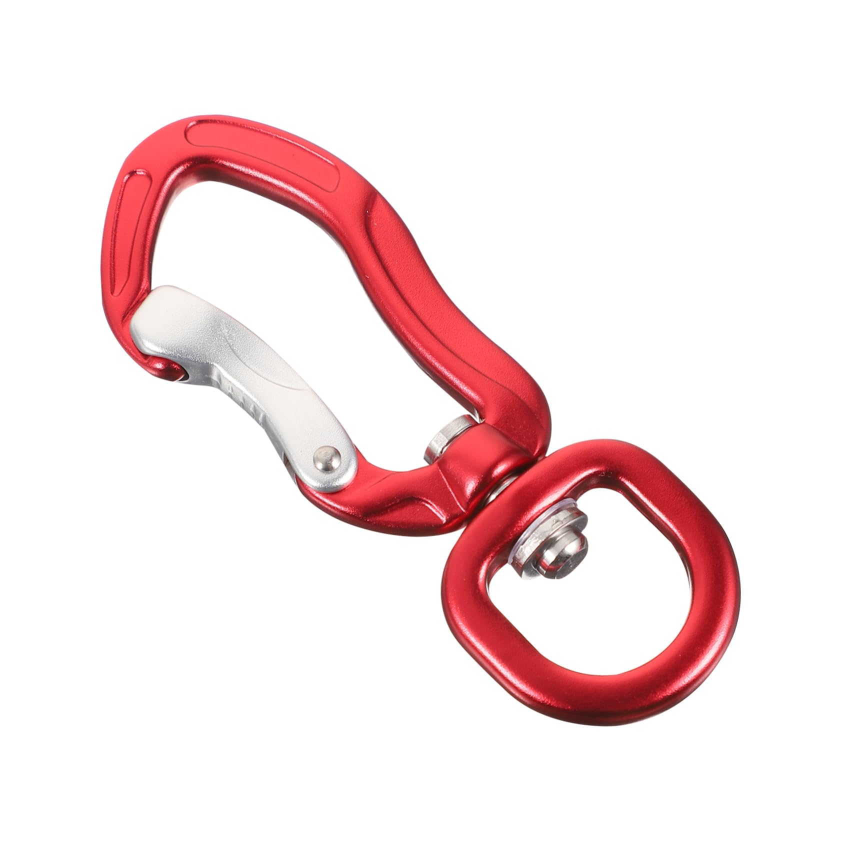 Kisangel Aluminum Quick-Hanging Buckle Key Chain Carabiner Multifunctional Durable 400kg Capacity