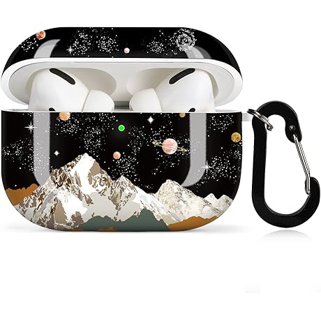 AirPods Pro Case: Starry Night Aesthetics and Secure Protection for Your Precious Buds