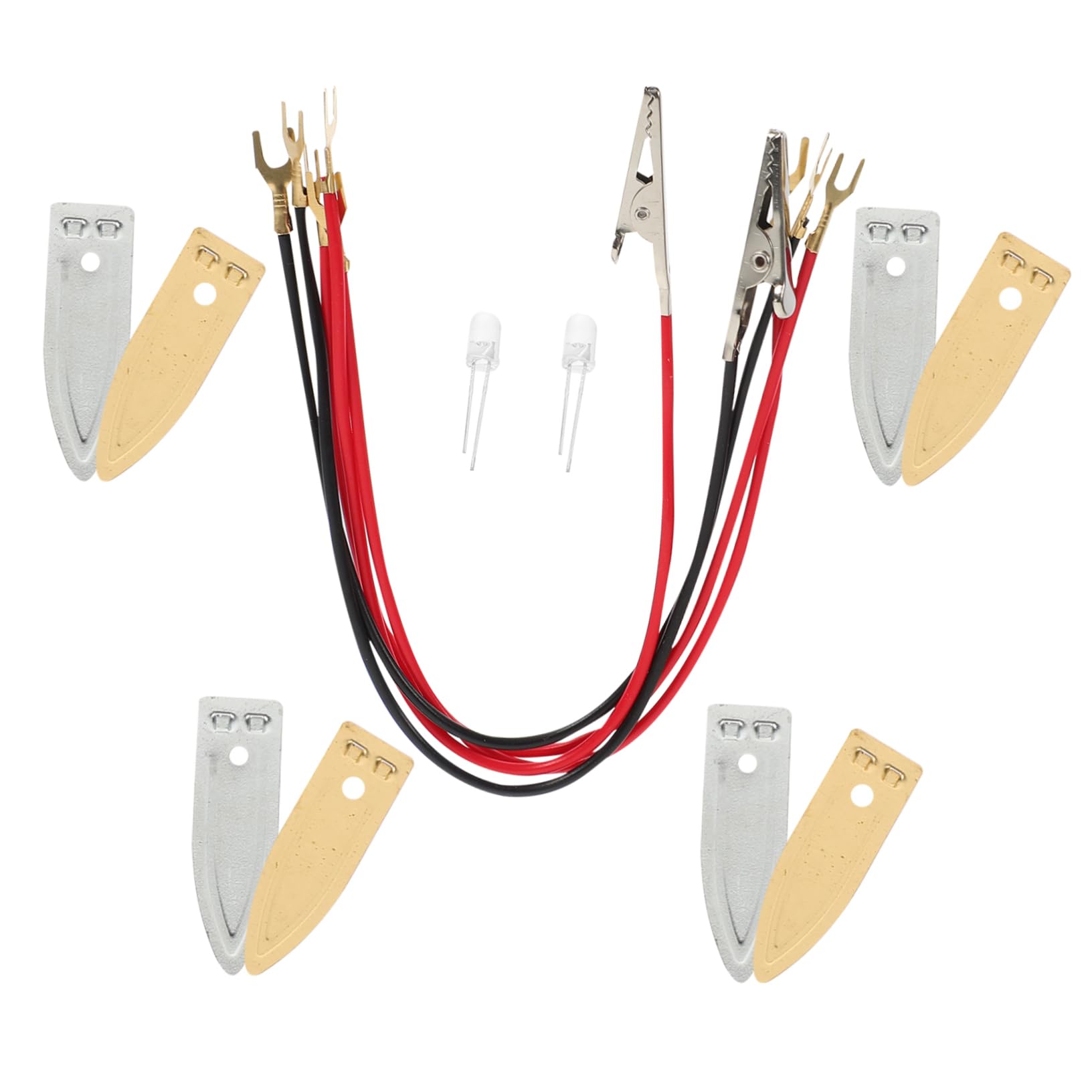 BESPORTBLE 1Set DIY Fruit Battery Science Experiment Kit for Students Educational Physics Project with Potatoes Hands Learning for Science Enthusiasts