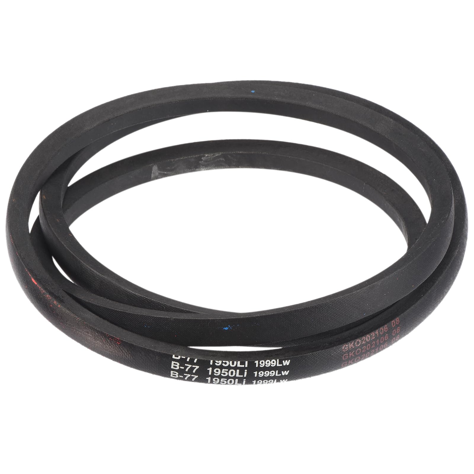 uxcell 3 Pack B77 Classic Wrapped V-Belt, 79" Outside Circumference, Black