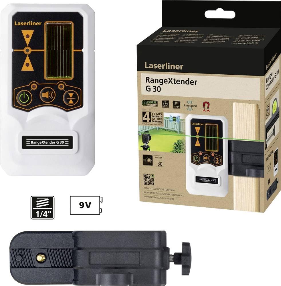 Laserliner Récepteur laser RangeXtender G 30 EcoLine - Electroportatif et machine