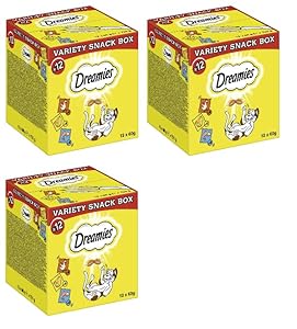 DREAMIES Variety Snack Box 3 rodzaje przysmaki