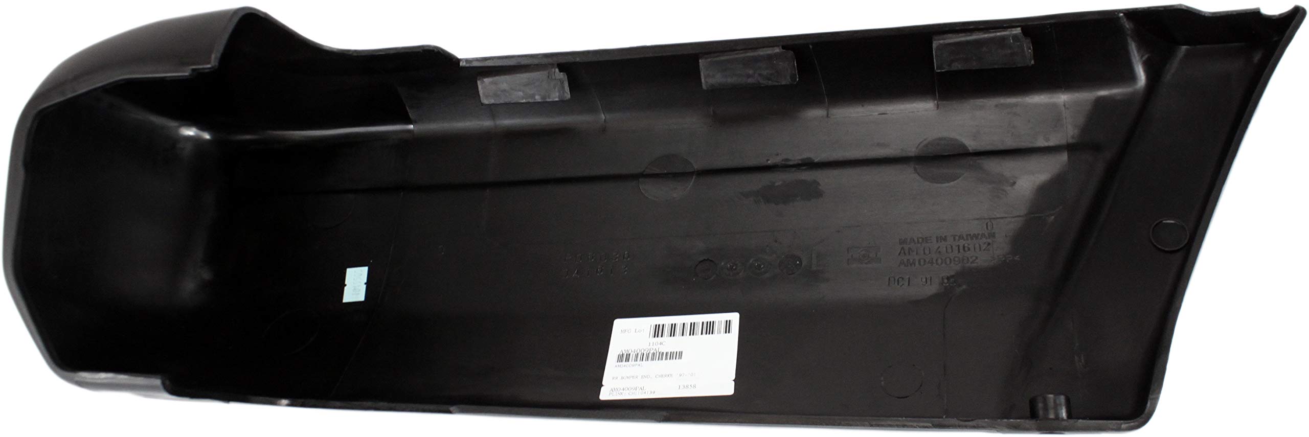 Xj Bumper Garage-Pro Bumper End SET Compatible With Jeep Cherokee 1997 2001 Rear Driver And 671836