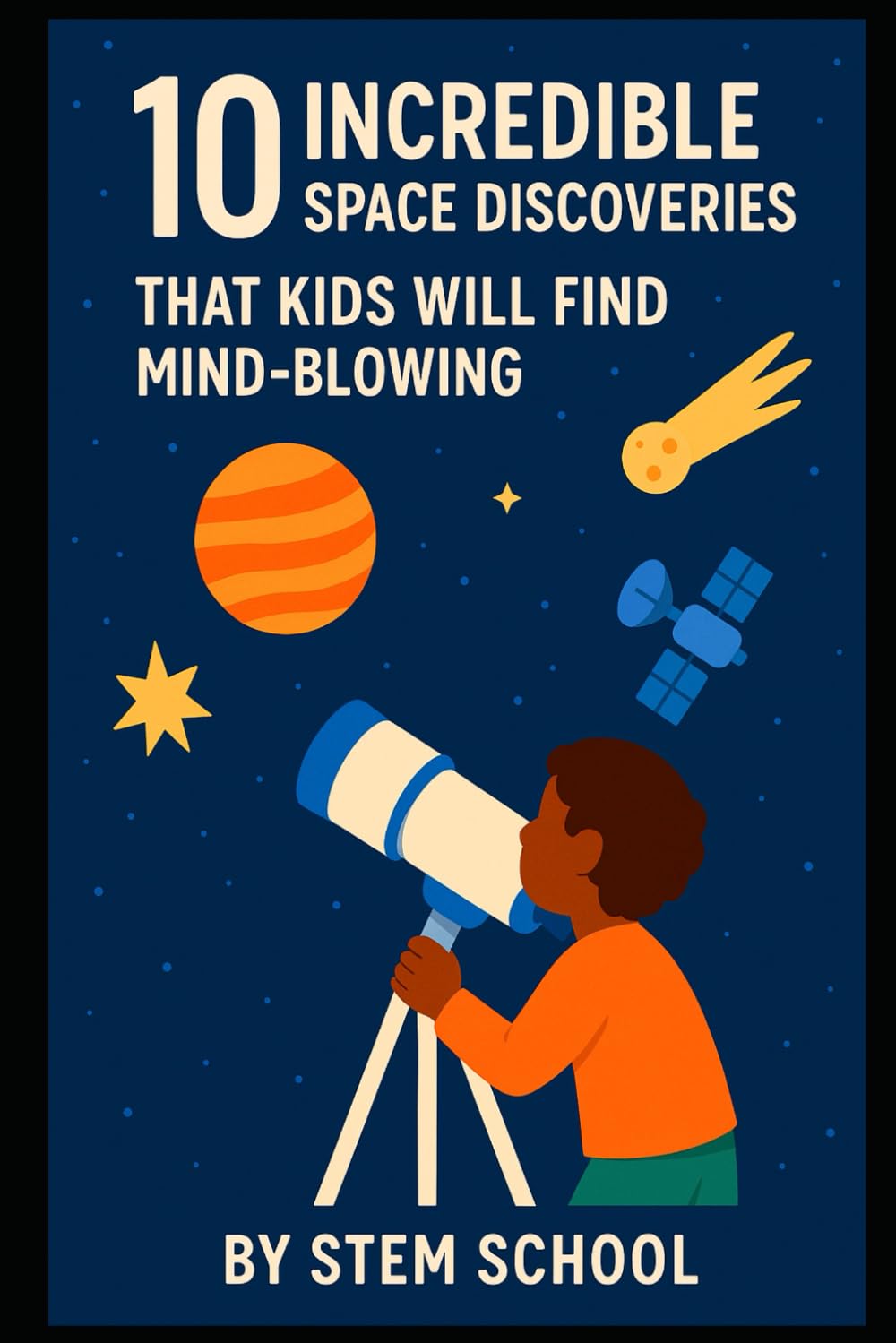 10 Mind-Blowing Space Discoveries for Kids: Explore the Wonders of the Universe! (STEM Stars: Fun Science Experiments for Curious Kids)