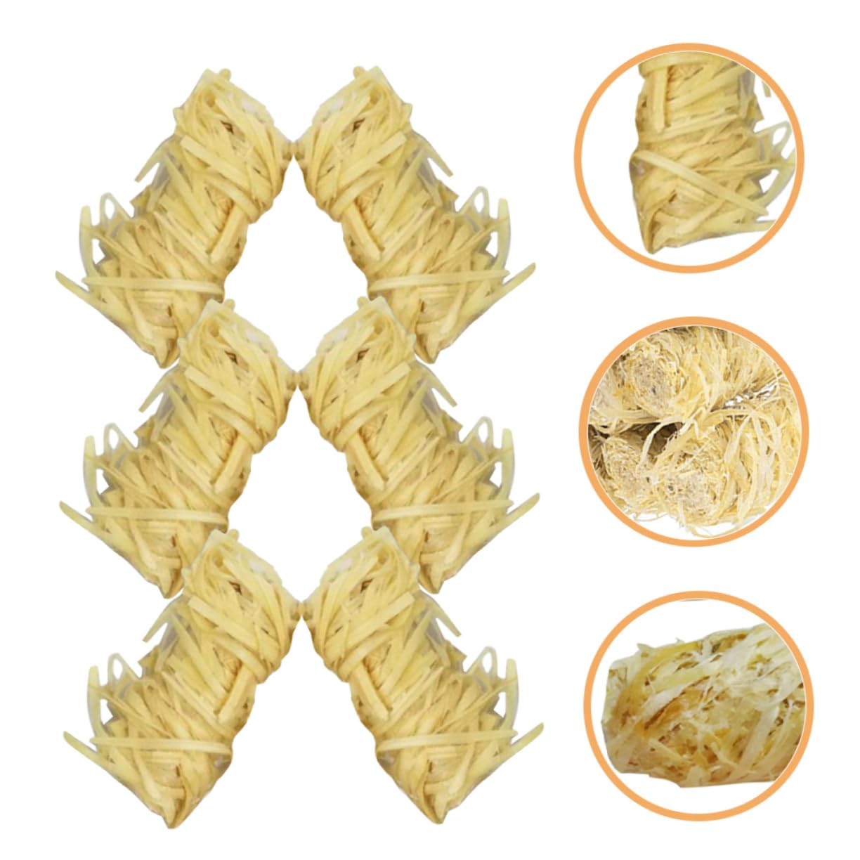 Happyyami de Iniciadores de Fuego de Madera Natural Cera para Encender Carbón Rápido 50 Piezas Resistentes al Clima, Ideales para Actividades al Aire Libre y Barbacoas