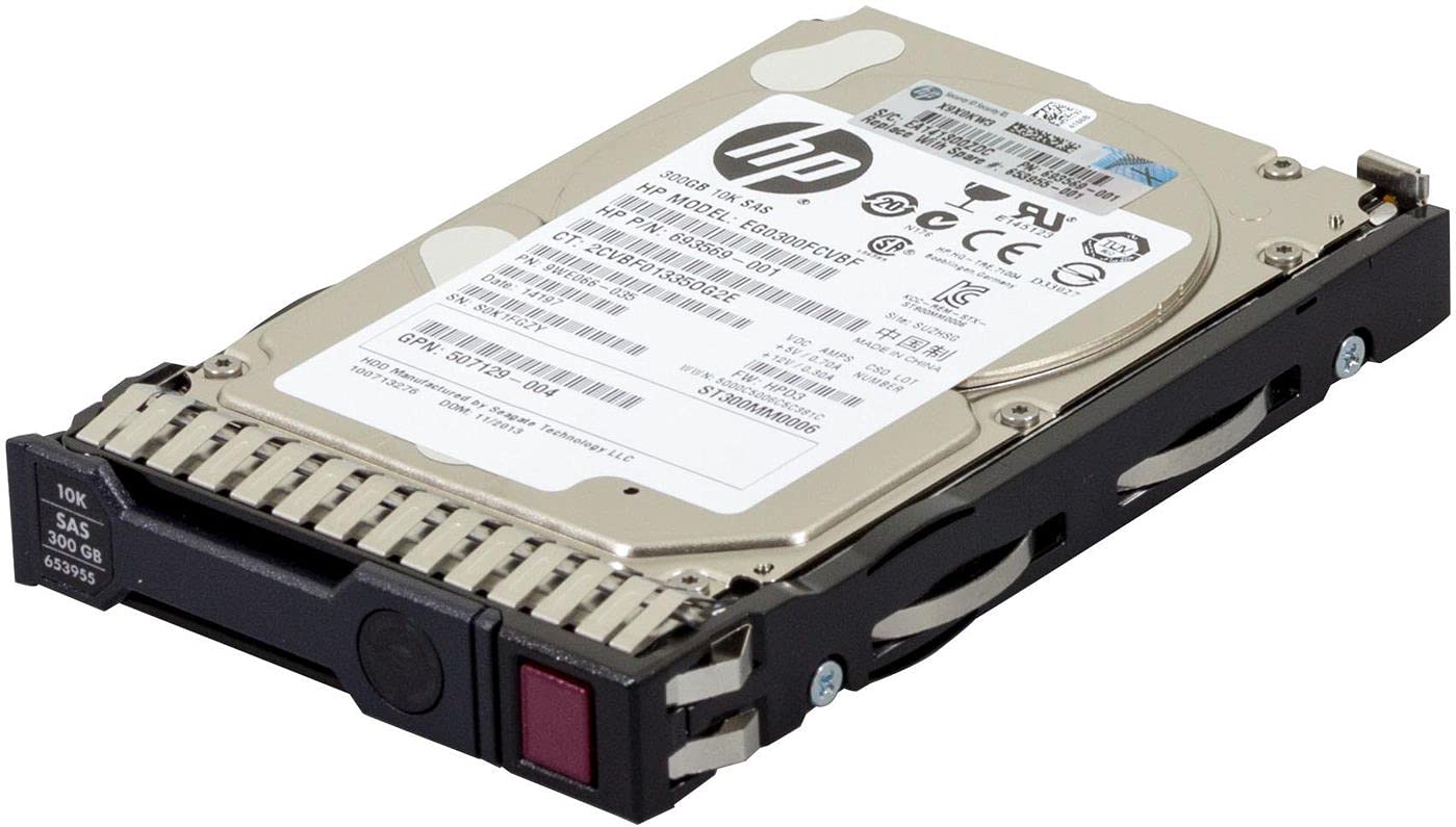 Hewlett Packard Enterprise 300GB Hot-Plug Dual Port SAS 2,5" 300 GB Dysk twardy - Dyski twarde (2,5", 300 GB, 10000 obr/min)