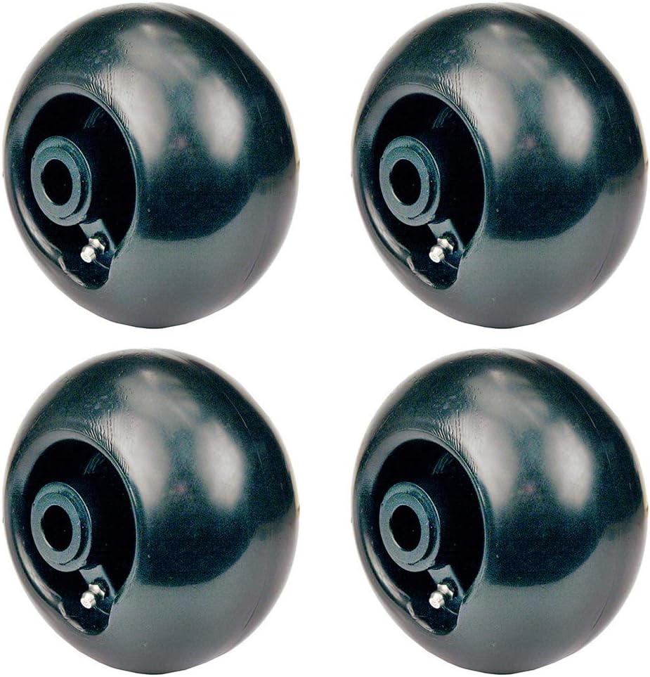 Four (4) Plastic Deck Wheels Fits Kubota ZD321 ZD326 w/ 60" & 72" Decks