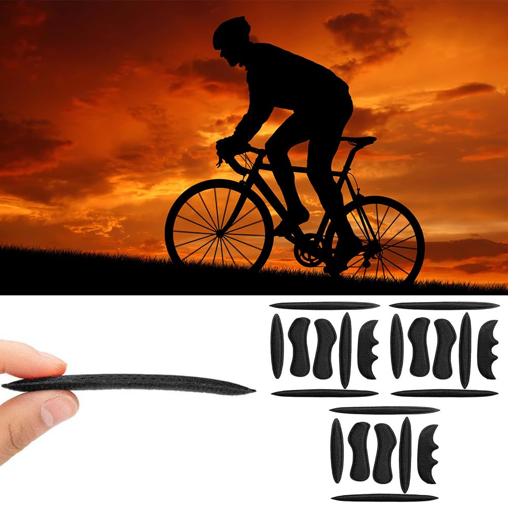 Tapicerka na kask rowerowy, uniwersalna wyściółka kasku rowerowego, zestaw wyściółek kasku, wyściółka z pianki, wymienna wyściółka kasku rowerowego, wyściółka kasku rowerowego, zestaw tapicerki kasku