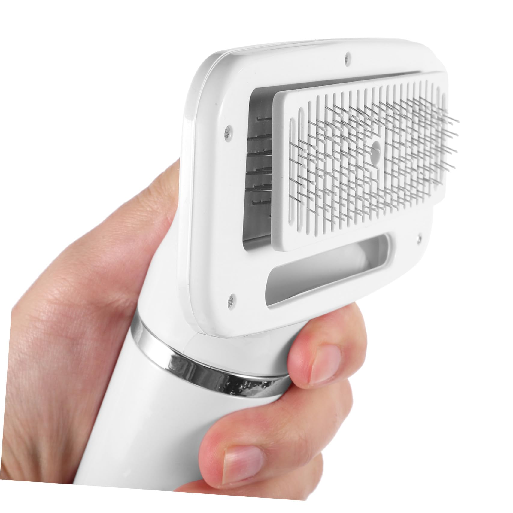 Gatuida Sèche-cheveux Souffleur pour Animaux Portable Brosse de Toilettage Compacte et Légère pour Chiens et Chats Séchage Rapide et Confortable Accessoire Pratique pour Soin à