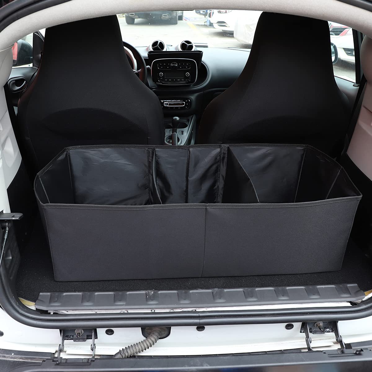 Sac de rangement pliable pour coffre de voiture - Organiseur de coffre de voiture - Sac de rangement de voyage pour l'organisation et l'entretien du coffre