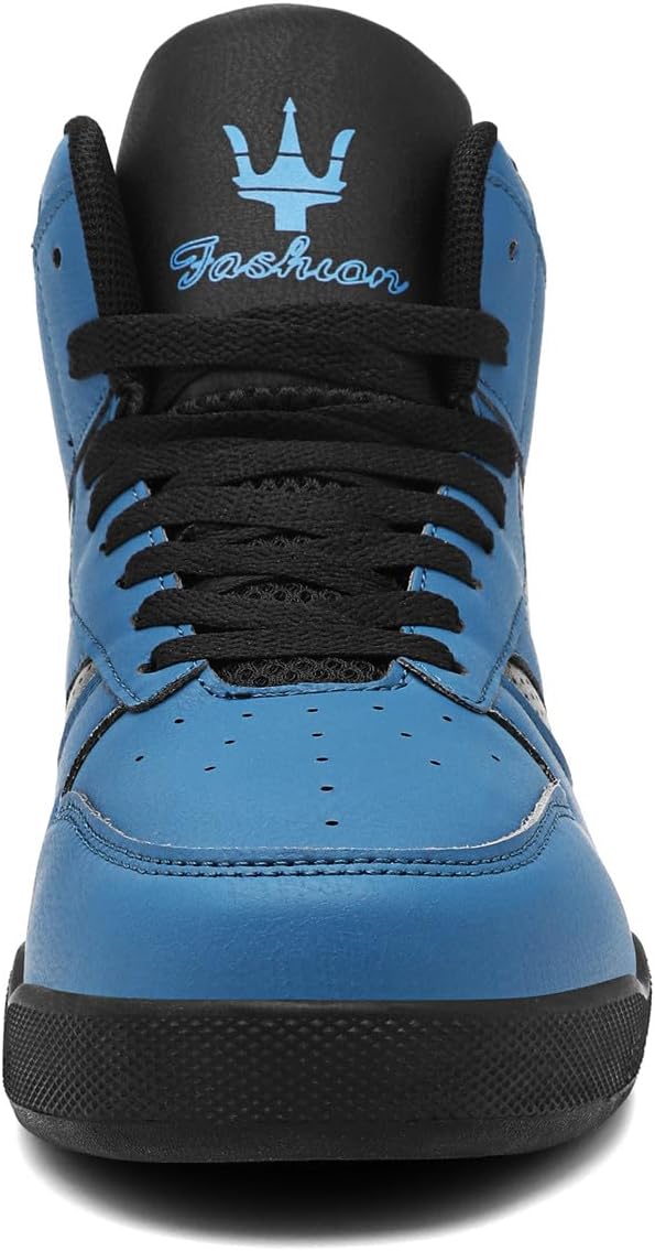 Men's Fashion High Top Sneakers Casual Walking Shoes - Image 4