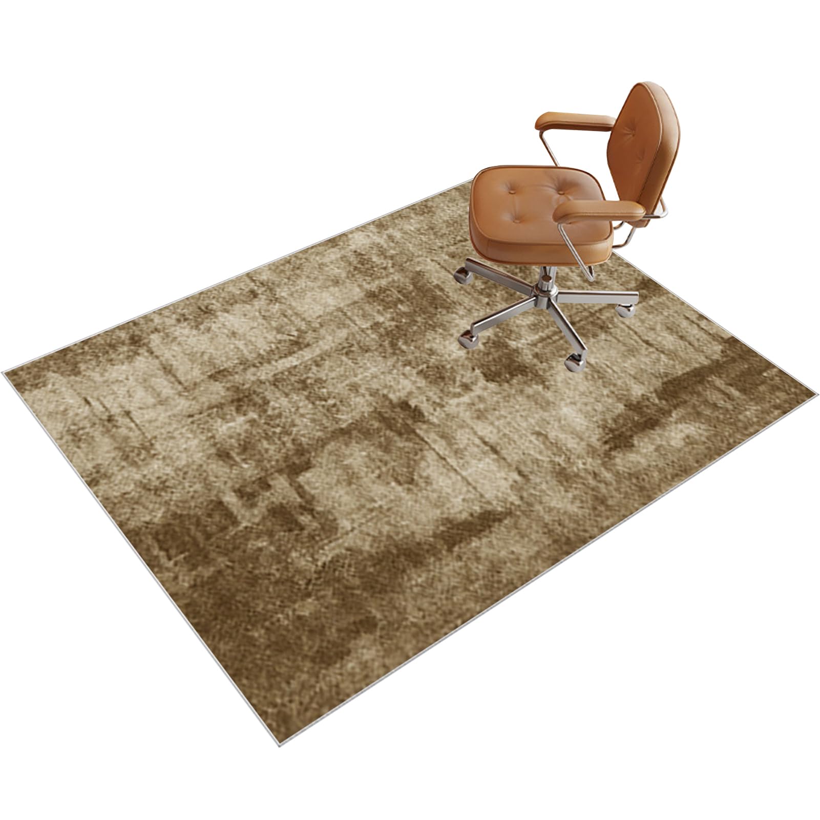 Heavy Duty Office Chair Mats for Carpeted and Hardwood Floor, Gaming Computer Chair Mat, Carpet Protector Chair Mat for Home and Office, Floor Mat for Office Chair Anti-skidding 130 x 150 cm
