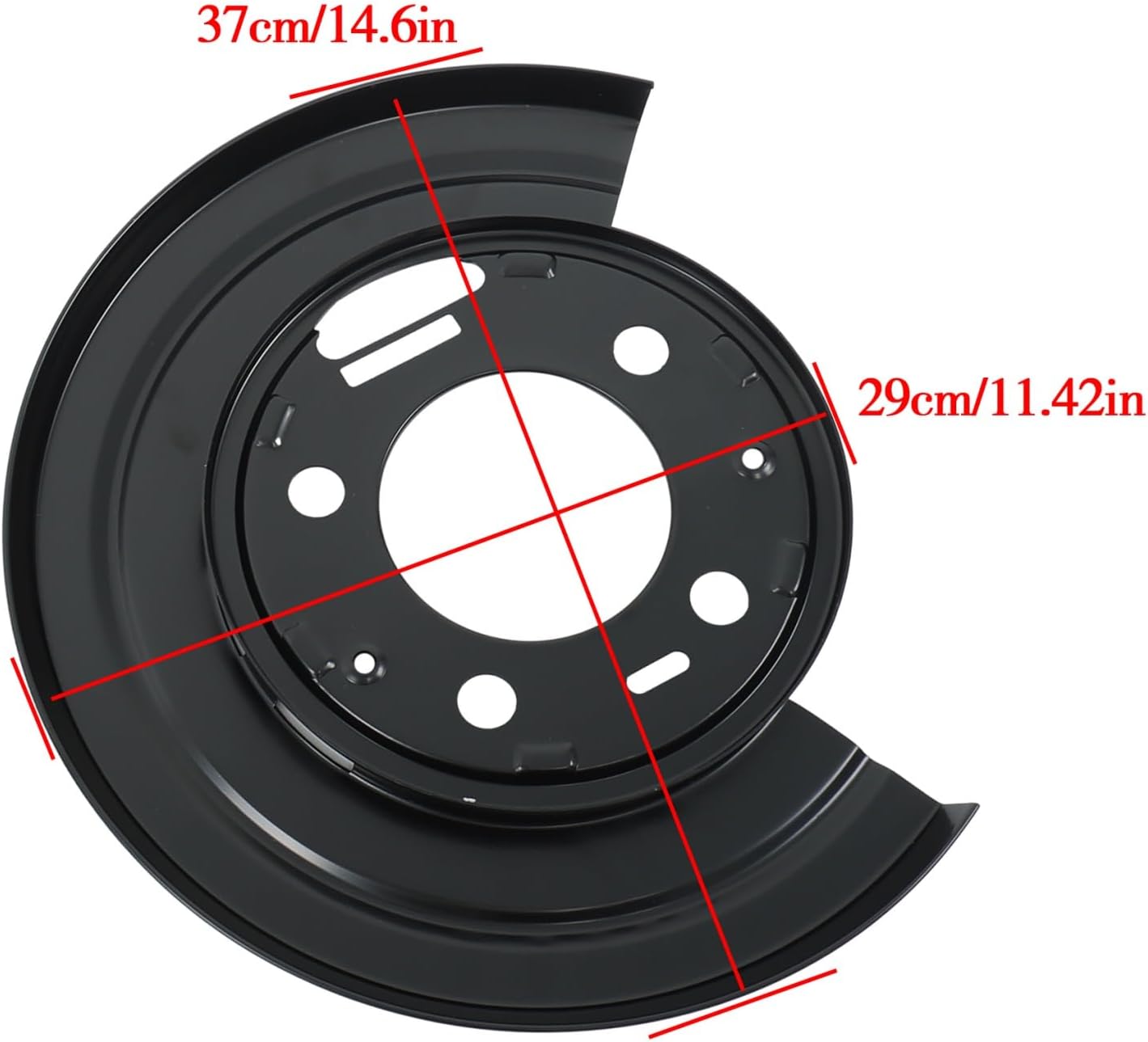 labwork Pair Rear Brake Dust Shield Splash Replacement for Ford Excursion F250 F350 F450 F550 Super Duty Truck 1999-2015 924-212