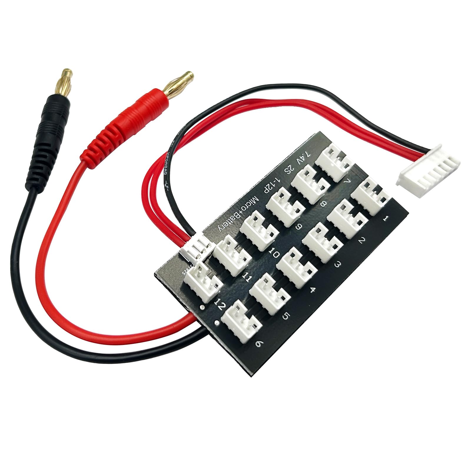 Amazon.com: 2Pcs 2S 7.4V LiPo Parallel Charging Board JST-PH2.0 3