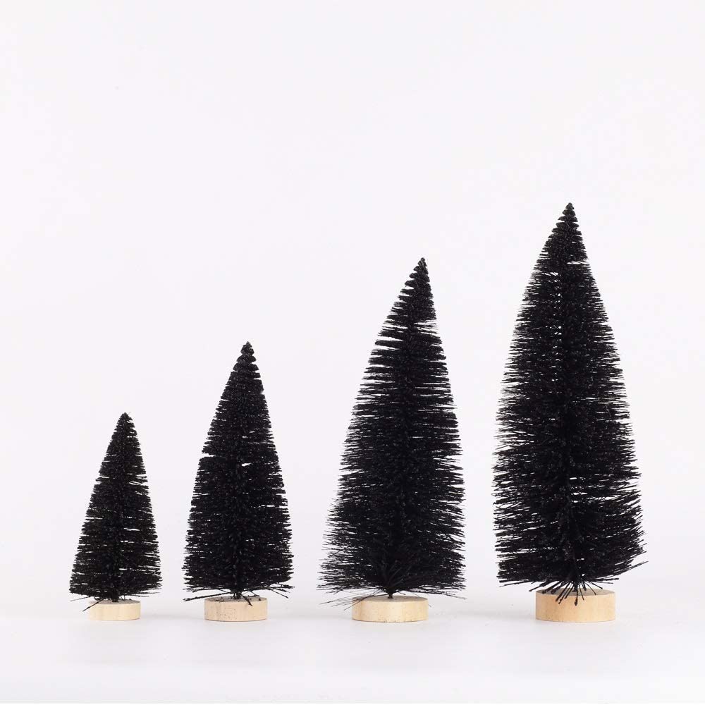 Choinka Sizal Szczotka do butelek Mała sztuczna sosna Cedr Mini Sizal Szczotka do butelek Choinka Santa Sno Choinka (biała 30 cm) The New