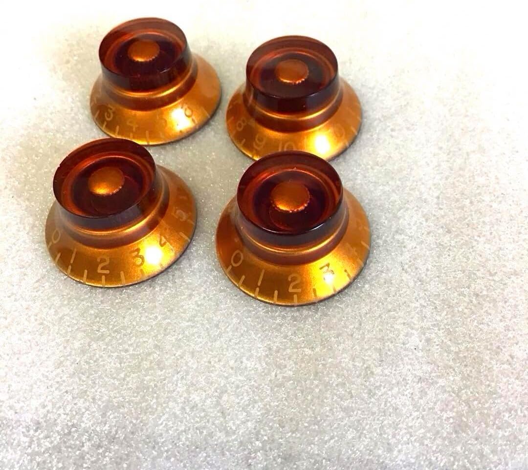 第13回 安ギターノブ 選択会議 ギターベース 木製ノブ ビーチ仕上げ 選手 | ギターいじリストのおうち ギターパーツ エレキギター コントロール ハットノブ 4個セット インチ