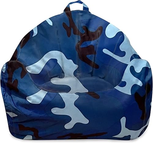 Miniatura 975 de Posh Creations Puf estructurado cómodo para jugar, leer y ver la televisión, Malibu Lounge, tela de lona para colorear, criaturas Criaturas de tela