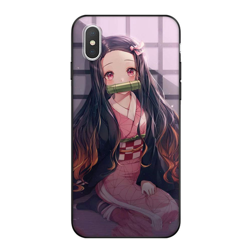 Amazon 鬼滅の刃 Iphone ケース アニメテーマ強化ガラス電話ケース 6 7 8 Plus X Xr Xs 11 Pro Max Se2 6 Plus 6s Plus ホルスター 通販