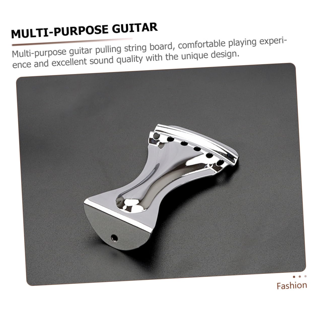 COSMEVIVI Metal Guitar Tailpiece Bridge Short Tailpiece for Acoustic Electric Guitars
