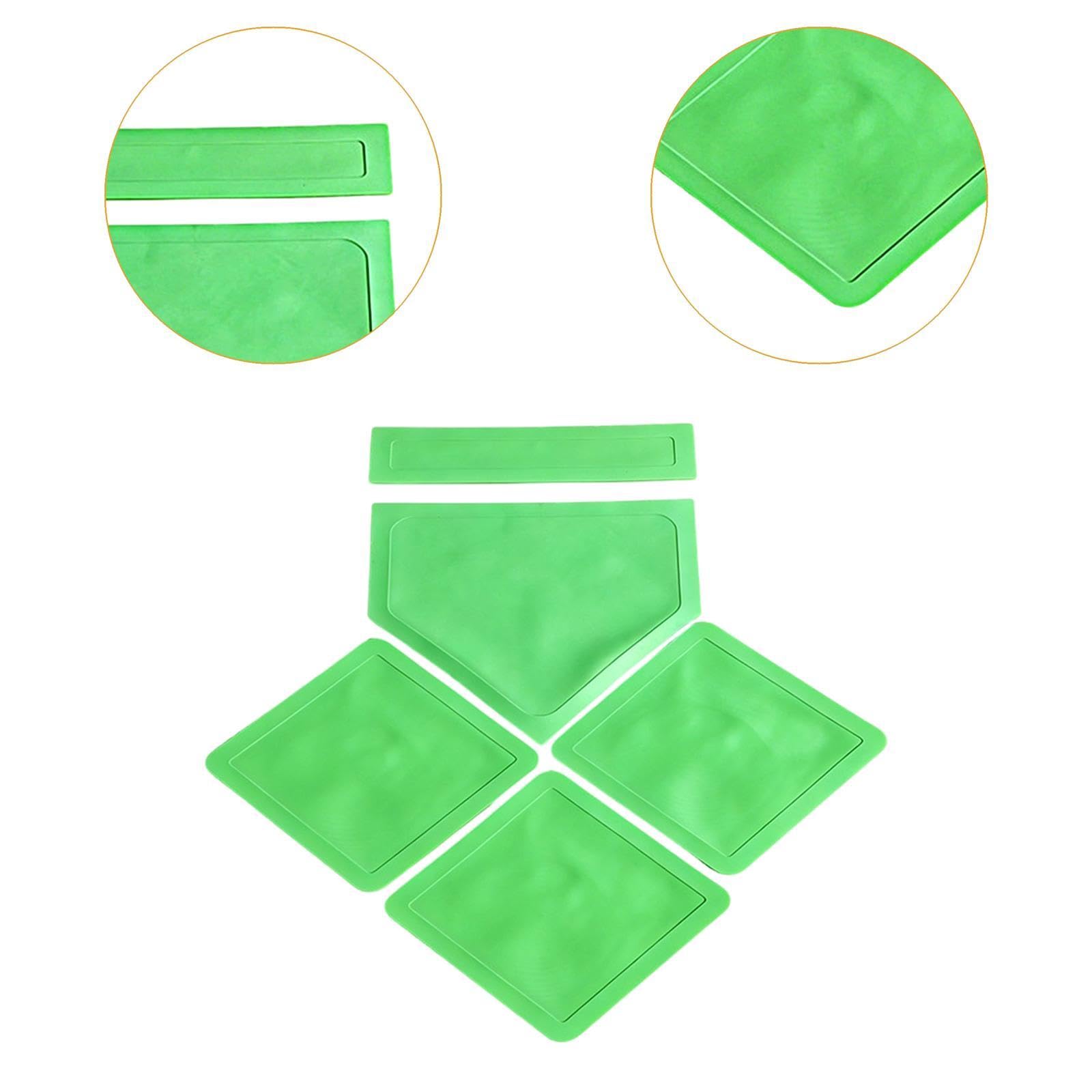 Set mit Und Softball Bases, Aus Gummi Und TPE Material, Geeignet für Kinder Und Erwachsene, Zum Training