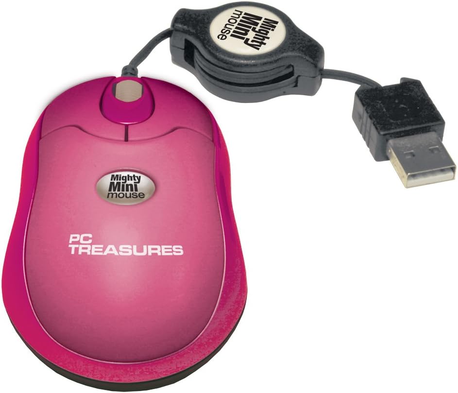 PC Treasures Mighty Mini Mouse- Retractable