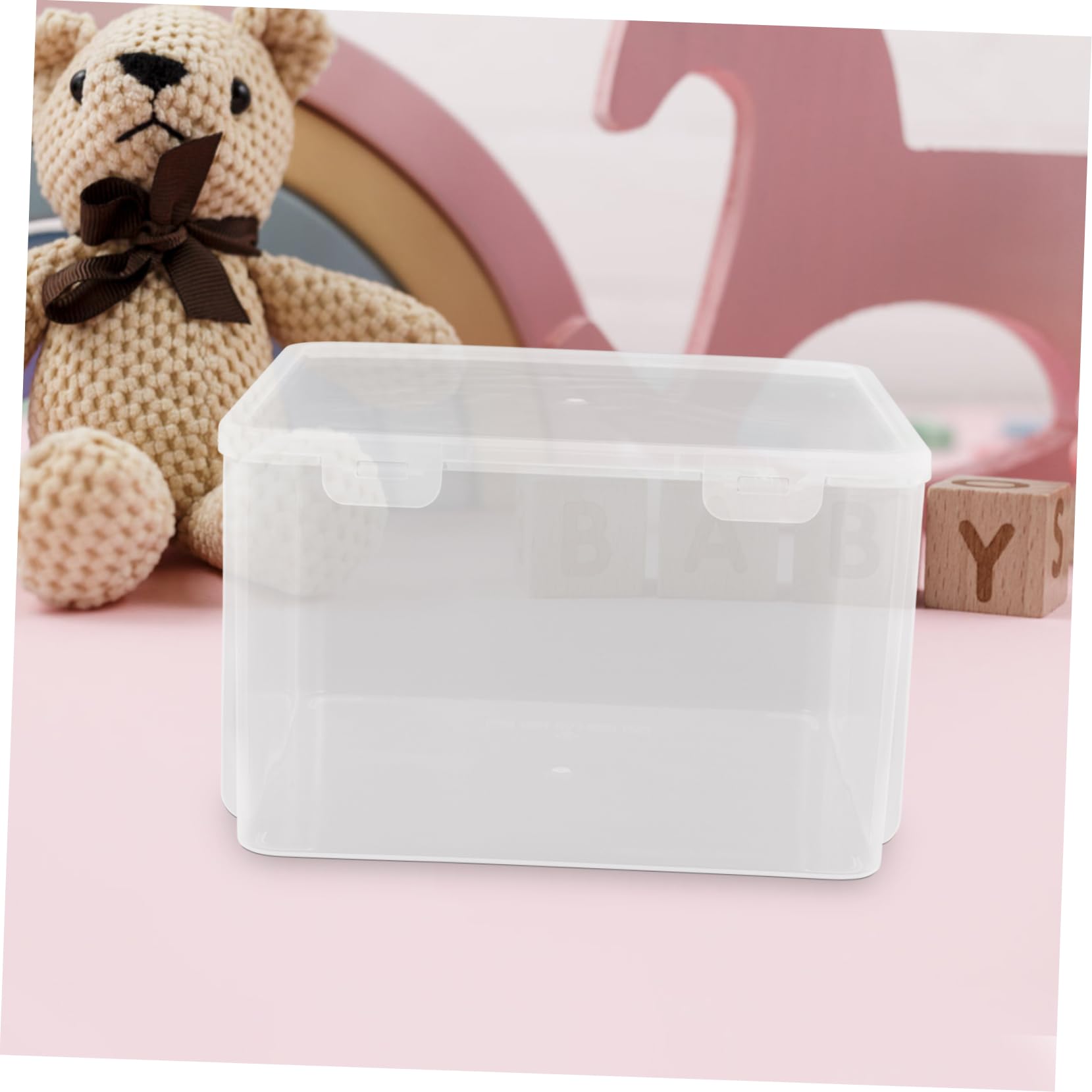 Toyvian Contenitore Organizzatore Per Mahjong Plastica Con Coperchio Scatola Di Stoccaggio Elegante e Spaziosa Per Piastrelle Mahjong Accessori Per Giochi Da Tavolo Per Casa e Viaggio