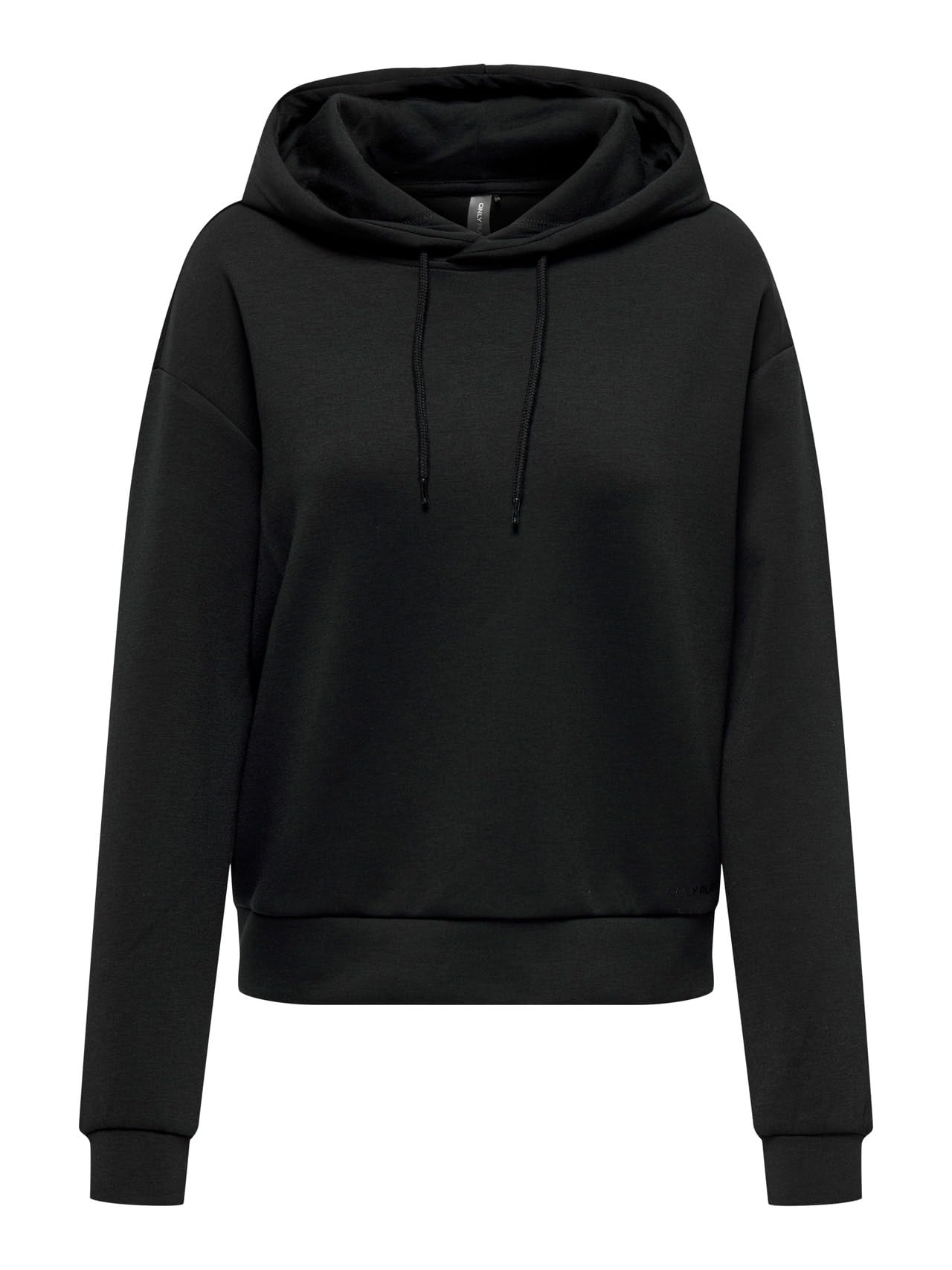 Only Women's Black Onplounge Ls - Noos Hooded Sweatshirt, Xl Uk