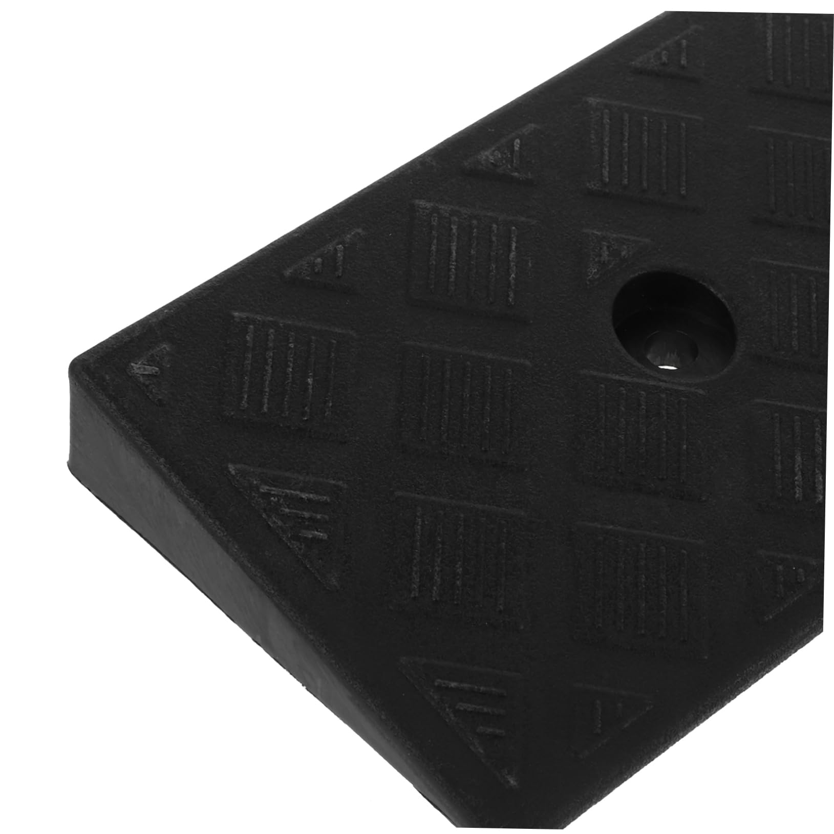 Unomor Threshold Ramp Pad Rubber Ramp for Robot Vacuum Cleaners Slip Design Height Easy Installation for Doorways and Steps Durable and Stylish Home Accessory