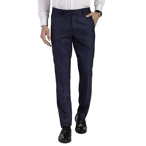 blue pant formal
