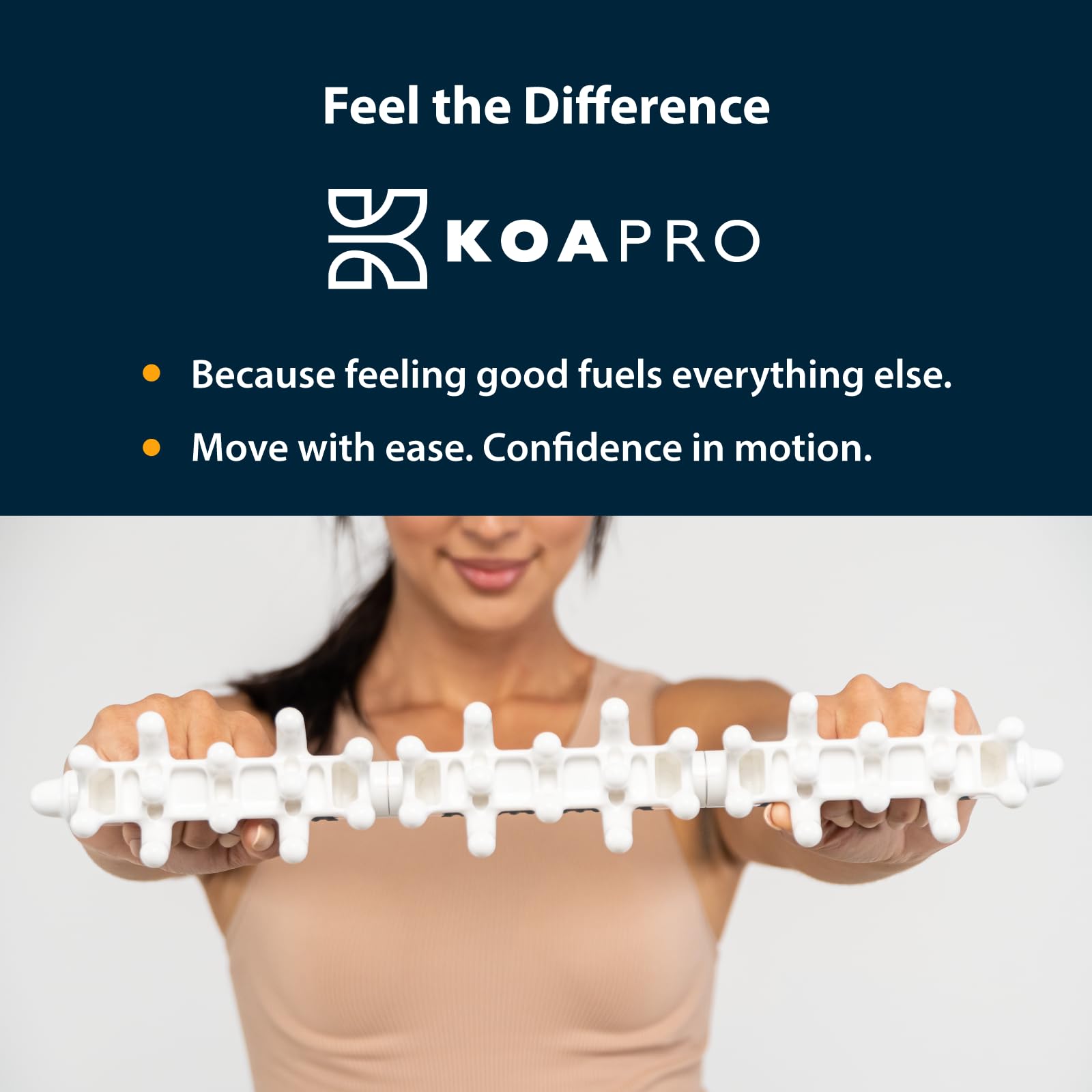 KOA PRO - Herramienta de masaje de cuerpo entero, herramienta de liberación miofascial, punto de activación manual y masajeador de tejido profundo, salud holística de la fascia para masaje de