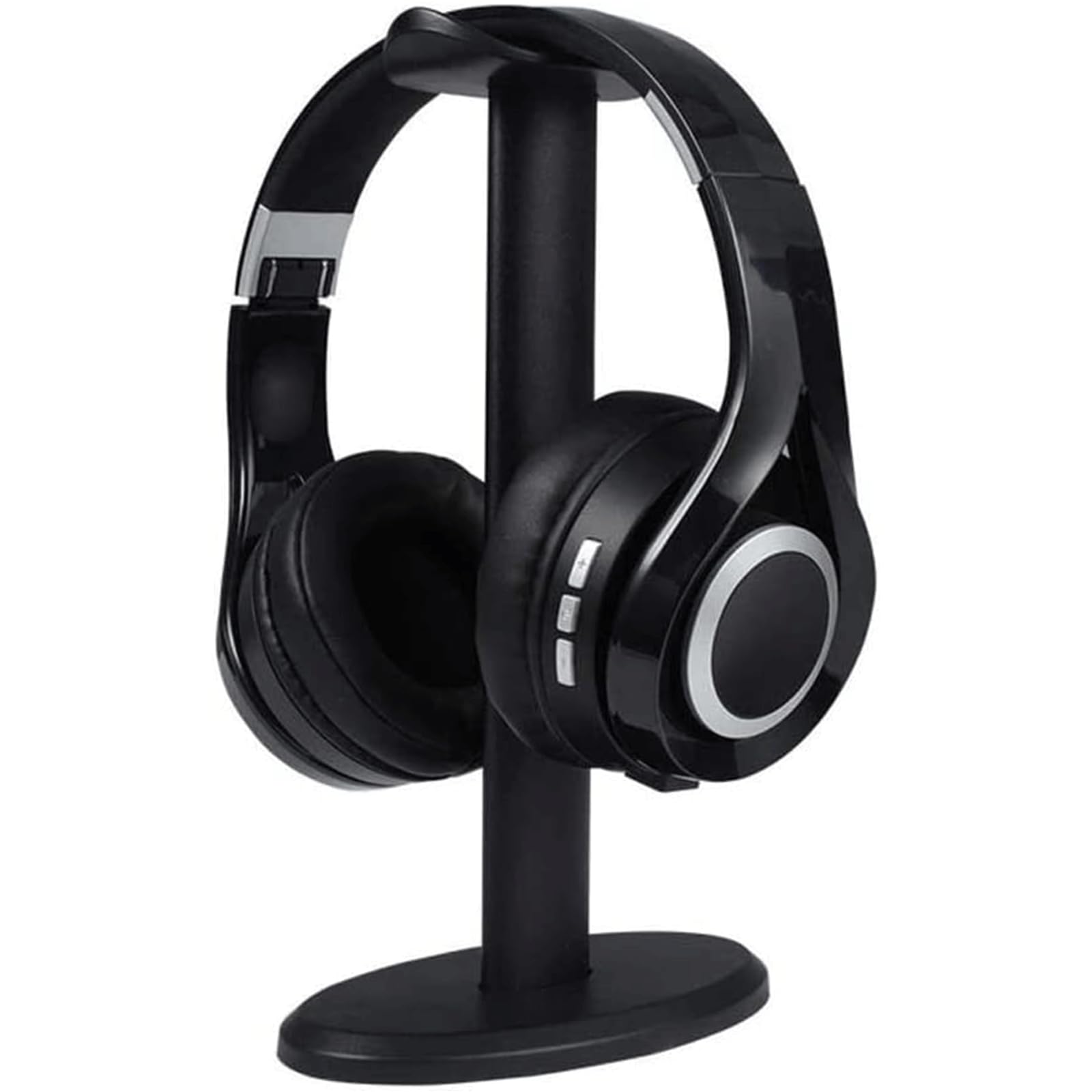 GAENZA Nuovo supporto per cuffie in metallo Supporto universale per cuffie in alluminio Supporto per cuffie Supporto per cuffie Supporto da scrivania Supporto per cuffie Gancio per auricolari