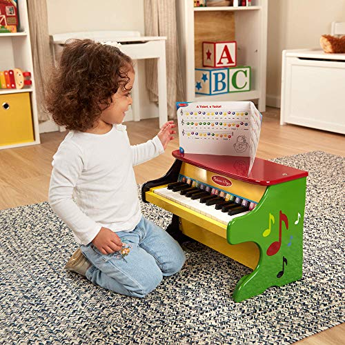 Melissa & Doug 1314 Learn-To-Play Piano With 25 Keys And Color-Coded Songbook Toy Piano For Baby, Kids Piano Toy, Toddler Piano Toys thumb #2