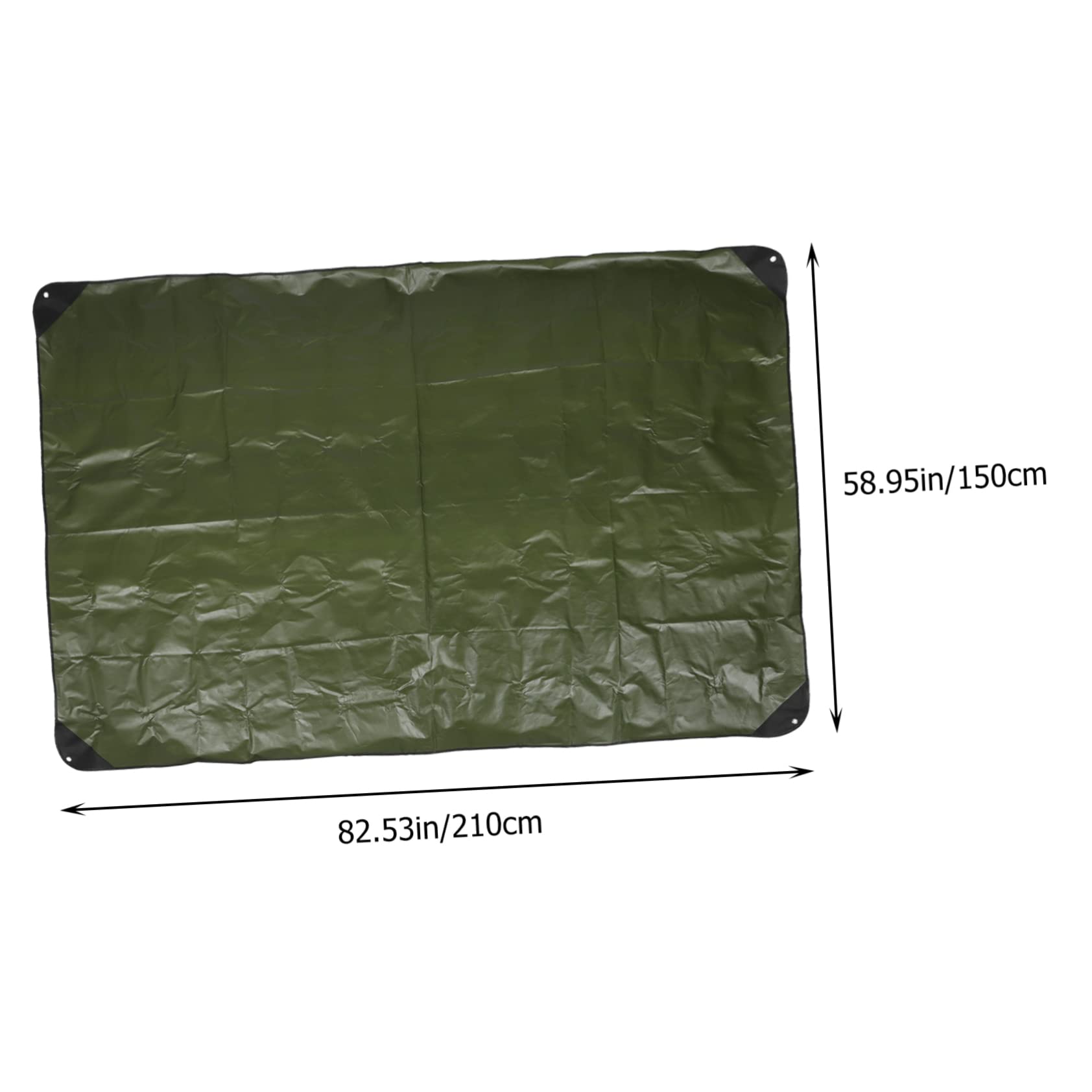 ifundom Camping Emergency Blanket Thermal Survival Mat Multi-Functional Awning Cloth for Outdoor Activities for Camping Hiking and Emergencies