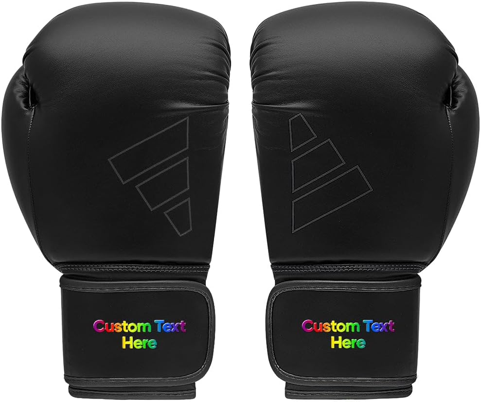 Adidas Custom Boxing Gloves - Hybrid 80 - for Boxing, Kickboxing, MMA, Bag, Training & Fitness - Custom Boxing Gloves for Gifts, Souvenirs
