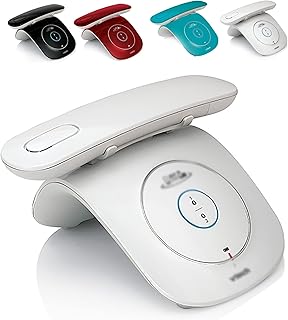 ZYFA telephone Digital Cordless Phone With Bluetooth Function, Retro Creativity Desk Phone，50 Names Phonebook，100 Percent Nuisance Call Blocking， Hands Free Speaker Phone,Three-way Calling home phone